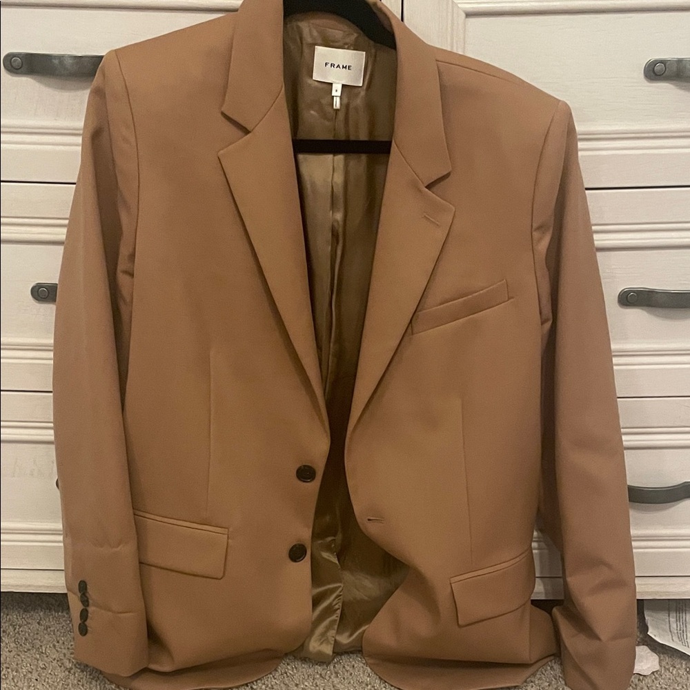 Frame Denim Women’s Tan Blazer